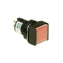 건흥전기 24V DC LED 램프 제어용 스위치 정사각형 16mm KPL16S-L3C, 그린 [KPL16S-L3CG]