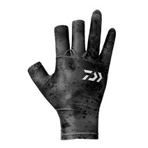 다이와 DG-8222 UV차단 냉감 스트레치 3컷 낚시장갑, 리얼 레이크 M