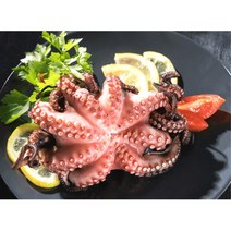 자숙 슬라이스 숙회 통문어찜 명절 잔칫상 술안주 고단백 저열량 상차림 제사상 손님용, 1개