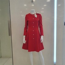 린 NC13 리본넥 플레어 원피스 LWOPJC0100