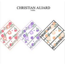 (C)영화) 빅사이즈 등산용 손수건(II), 레이스꽃-검정