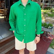 브랜드없음 [도보크] 콜드 린넨 셔츠 6color