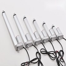 엑추에이터 DC 12V 24V 전동 실린더 리니어 모터 220v, 300mm 스트로크, 속도 초당 30mm - 30kg