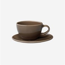 킨토 카페 토포 머그컵 300ml(소서포함) 브라운 / 커피&물잔, 단품