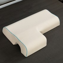 경추 꼬북 목이편한 자동차 메모리폼 거북목 일자목 베개 yrhcd 새 스타일 커플 느린, 1-오른쪽, 65x49x12cm
