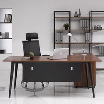 HCP 플렉스 중역용 책상, 옥스포트 월넛