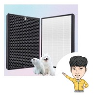 국내생산 블루에어공기청정기 클래식500/600 호환필터 501 503 505 510 601 603 605 550E 555EB 650E 680I 690I국산3P 삼성호환 CFX-D1, AX1AH9000WKD 1개