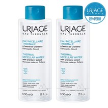 듀오 유리아쥬 미셀라 클렌징 워터 500ml, 상세설명 참조, 2개