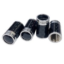 K5 공용 타이어밸브캡 악세사리 / 개당가격, 카본 / 로고 K5