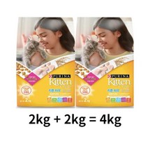 캣차우 임신수유묘와 아기고양이용 키튼차우 고양이사료, 닭, 4kg, 1개