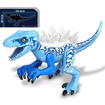 중국레고 쥬라기 공원 세계 공룡 baronyx Indominus Rex Indoraptors 모델 빌딩 블록 계몽 액션 피규어 장, 11 Stegosaurus