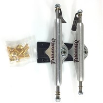 스케이트 보드 트럭 부품 149mm 크기 중공 한 쌍 고급 금속 베어링 나사 5.5 인치