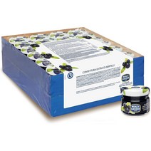 이탈리아 맨즈앤가서 Menz & Gasser 100% 이탈리아산 1회용 프리미엄 블루베리잼 48병x28g, 4팩