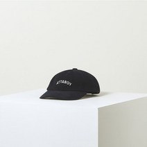 헤지스 네이비 레터링자수 면 캡모자 HZHE2F802N2