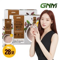 GNM자연의품격 진짜 맛있는 단백질 다이어트 쉐이크 클래식 초코맛, 25g, 28포