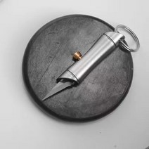 미니 대나무 포켓 나이프 알루미늄 합금 CS 이동 푸시 키 볼트 EDC 접는 철거 익스프레스 오픈 편지 편리한, 03 다크 그레이