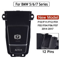 브레이크패드 보조 조수석 새로운 주차 브레이크 제어 스위치 BMW E70 X5 E71 E72 X6 용 자동 H 홀드 61319