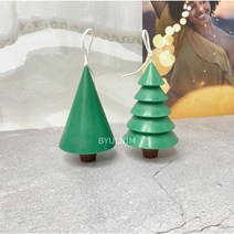 트리 필라 캔들 PC몰드 2종 민자 5단 (나사포함) / 캔들 양초 만들기 DIY 크리스마스 인테리어 소품 만들기