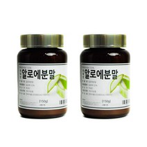 알로에분말 식물유산균 락토바실러스 국내산 150g 2통, 단품, 단품
