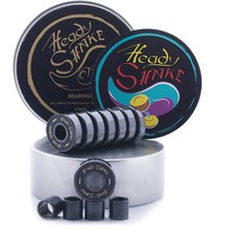 Darkside Heady Shake Pro Skateboard Bearings - Fastest Premium 608rs Titanium - Longboard Skate Bo, 1