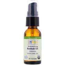 AURA CACIA 유기농 바오밥 오일 스킨 케어 오일, 단색, 한 사이즈