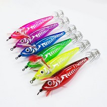 몽크로스 전자프린팅에기 쭈꾸미 갑오징어 한치, 핑크