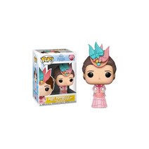 Funko 팝 디즈니: 메리 포핀스 리턴스 뮤직 홀 핑크 드레스 수집용 피규어 멀티컬러