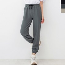 캐쥬얼 깔끔함 조거 밴딩바지 스탠다드핏 여친룩 직장인 데일리룩 OOTD 일자핏 대학생룩