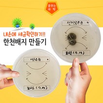 (HSS) 일반세균검사 한천배지만들기(스티커포함)(10인), 단품