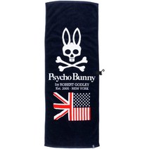 일본직발송 9. 사이코바니 PSYCHO BUNNY 라운드 소품 골프 타올 L PBMG7FE2 네이비 B075N7NG1P, One Size_One Color, One Color
