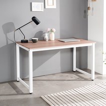 인퍼니처 국내제작 게이밍책상 컴퓨터책상 컴퓨터테이블 2인용책상 조립식책상 회의용테이블 철재책상, 900화이트아카시아