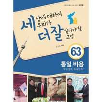 세상에 대하여 우리가 더 잘 알아야 할 교양 : 통일 비용 부담일까 투자일까?, 내인생의책, 김성호 (지은이)