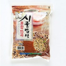 이천 임금님표 율면농협 시골밥상 겉보리쌀 율무쌀 적태 흑태 4kg외 선택1, 01.혼합15곡 1kg