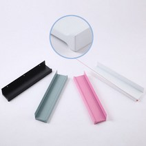 유리칠판 받침대 스틸 펜 받침대 400mm_메탈 트레이(색상선택), 핑크