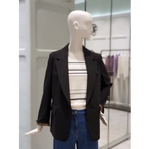 [ZOOC]소매레터링 루즈핏 자켓 V233MSF902