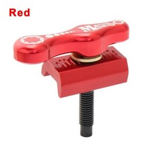 로드 자전거프레임 최신 알루미늄 접이식 걸쇠 버튼 버클 합금 접이식 버클 부품 159, 빨간색
