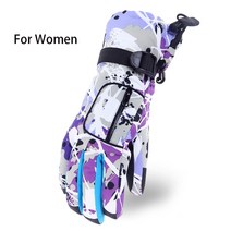 Thermal Ski Gloves Men Women Windproof Waterproof Glove Snowmobile Motorcycle Riding Heating One Siz, [01] One size, [03] men 03