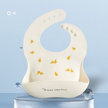 금베월드 아기턱받이 실리콘 방수 턱받이, 배, 1개