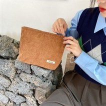 단색 화장품 가방 클러치 백 대형 메이크업 정리 한국 파우치 여성 귀 세면 용품 뷰티 케이스254681