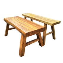 야외 테이블 벤치 고재 스툴 원목 의자 긴의자 빈티지 앤티크 클래식 레트로, 1.2x24x50 환경 보호 페인트