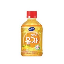 썬키스트 허니유자, 280ml, 12개