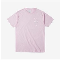 무소음캣휠 고양이용품 고양이용품 Dropshipping뉴 TS 선인장 잭 당신이 여기 있었으면 좋겠어요 투어 티셔츠 힙합 코튼 반팔 남성 여성, 분홍색+XXXL