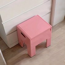 로얄다이아 캐비닛스툴 미드센추리 모던 빈티지 뉴트로 포인트 체어 인테리어의자, 캐비닛체어 - 핑크, 1개