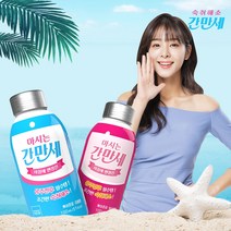 간만세 설인아 숙취해소 어성초 숙취음료 100ml, 4, 복숭아