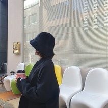 페이크퍼 밍크버킷햇 에코퍼 벙거지