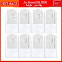 삼성 VCA-RDB95 먼지 가방 제트 로봇 + 제트 로봇 AI + 로봇 진공 청소기 교체 예비 부품, 8pcs