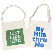 고집쟁이녀석들 크로스에코백 Just like Jesus 지저스 By Him 바이힘