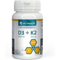 임산부비타민D 키즈 유기농비타민D FP24 Health 비타민 D3 K2365 5000 IU K2 100g 고용량 메나퀴논 MK7 품질, 단일수량, 단일개당 용량/중량/정