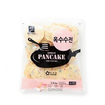 아워홈 옥수수전 1팩 부침용 1.3kg, 1개