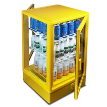 음료온장고 소형 미니온장고 보온고 카페 편의점 약국, 76L 레드